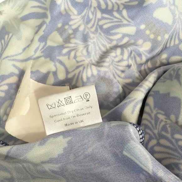 Mary Katrantzou Maxi Dress Size L Siren Print Made in The UK - Picture 10 of 10